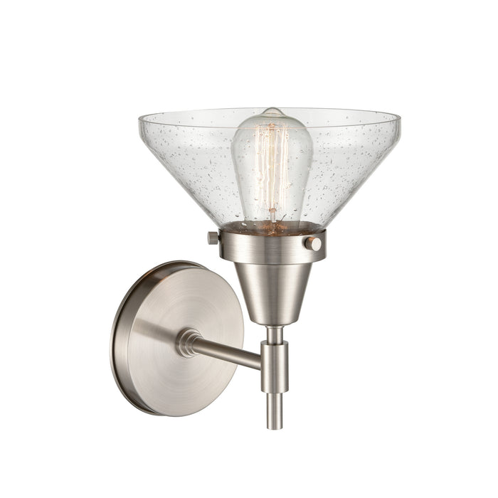 Innovations 447-1W-SN-SDY-LED LED Wall Sconce, Satin Nickel