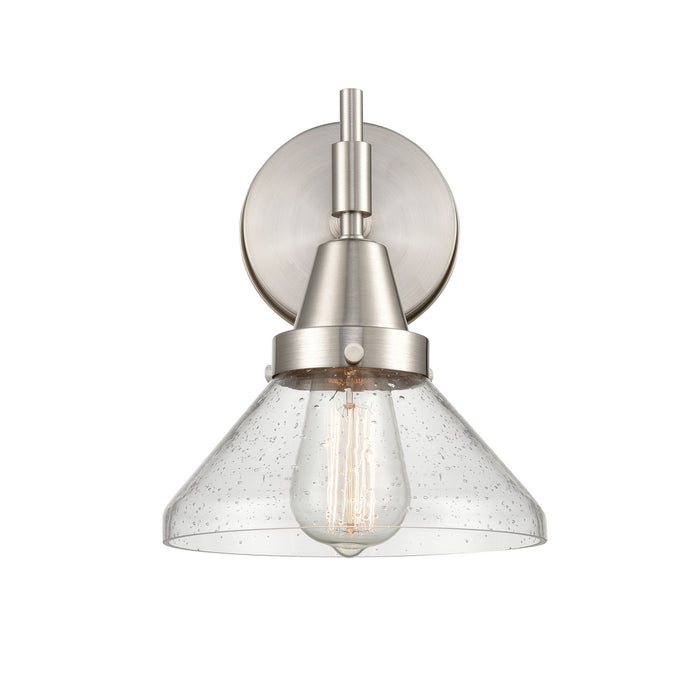 Innovations 447-1W-SN-SDY-LED LED Wall Sconce, Satin Nickel