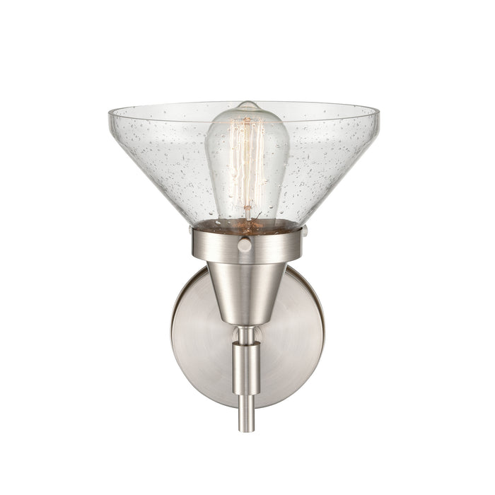 Innovations 447-1W-SN-SDY-LED LED Wall Sconce, Satin Nickel
