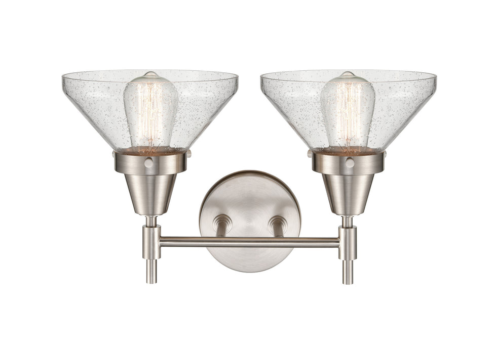 Innovations 447-2W-SN-SDY-LED LED Bath Vanity, Satin Nickel