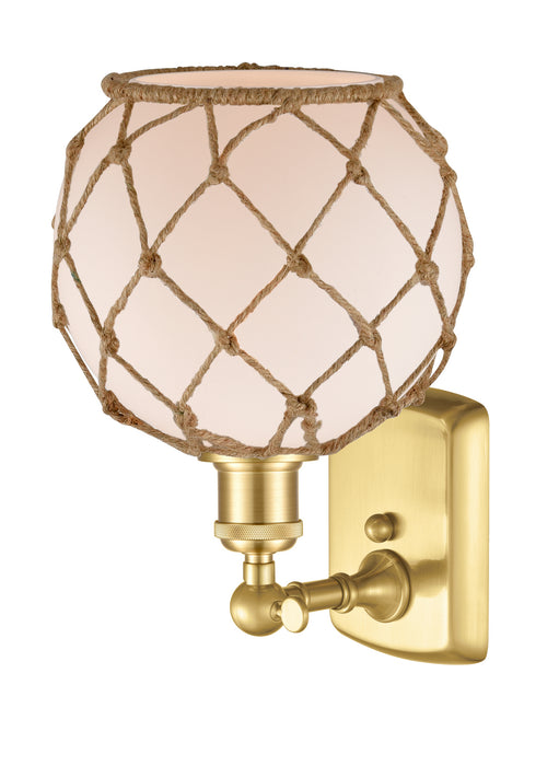 Innovations 516-1W-SG-G121-8RB-LED LED Wall Sconce, Satin Gold
