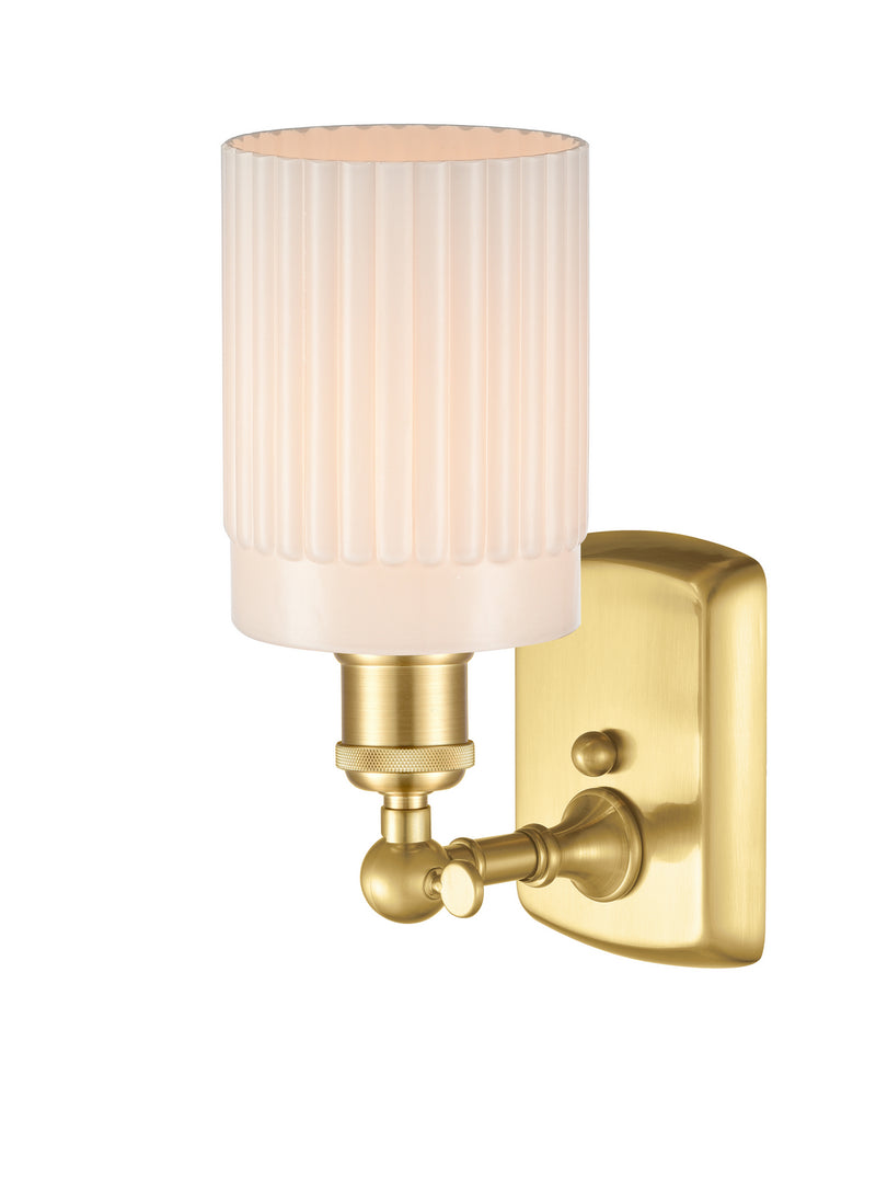 Innovations 516-1W-SG-G341-LED LED Wall Sconce, Satin Gold