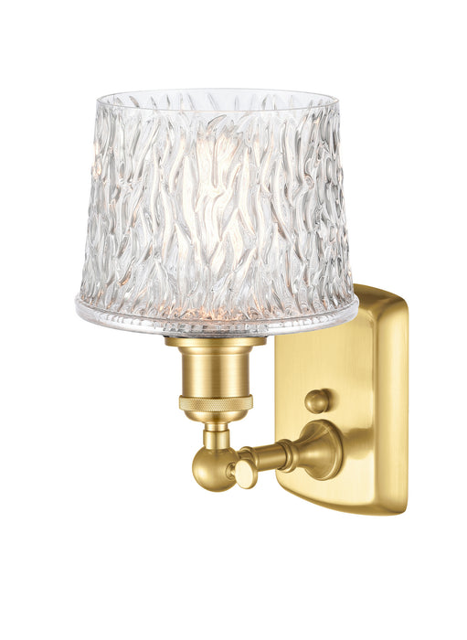 Innovations 516-1W-SG-G402-LED One Light Wall Sconce, Satin Gold