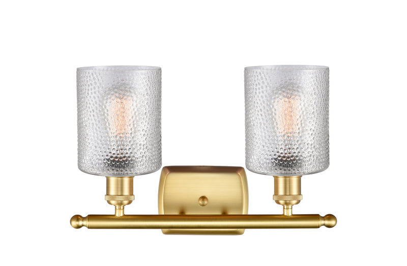 Innovations 516-2W-SG-G112-LED LED Bath Vanity, Satin Gold