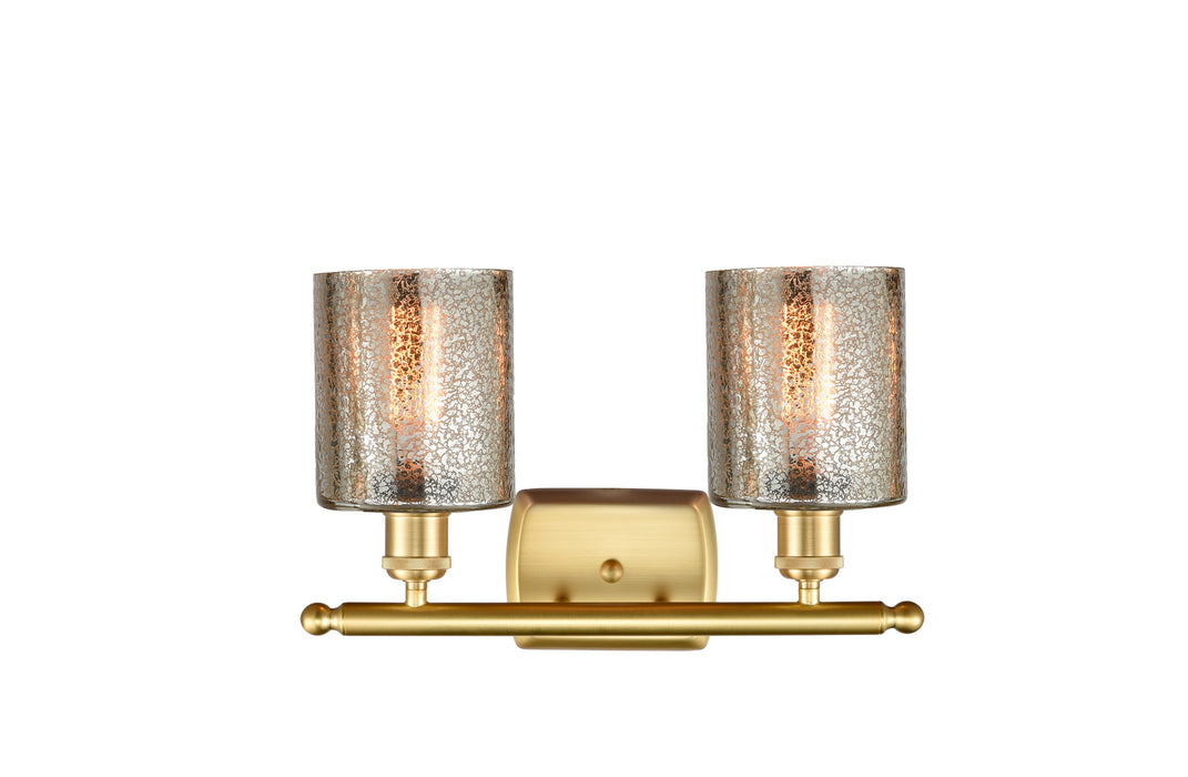 Innovations 516-2W-SG-G116-LED LED Bath Vanity, Satin Gold