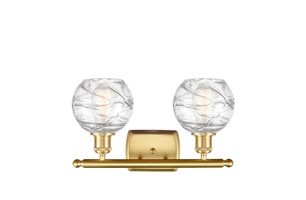 Innovations 516-2W-SG-G1213-6-LED LED Bath Vanity, Satin Gold
