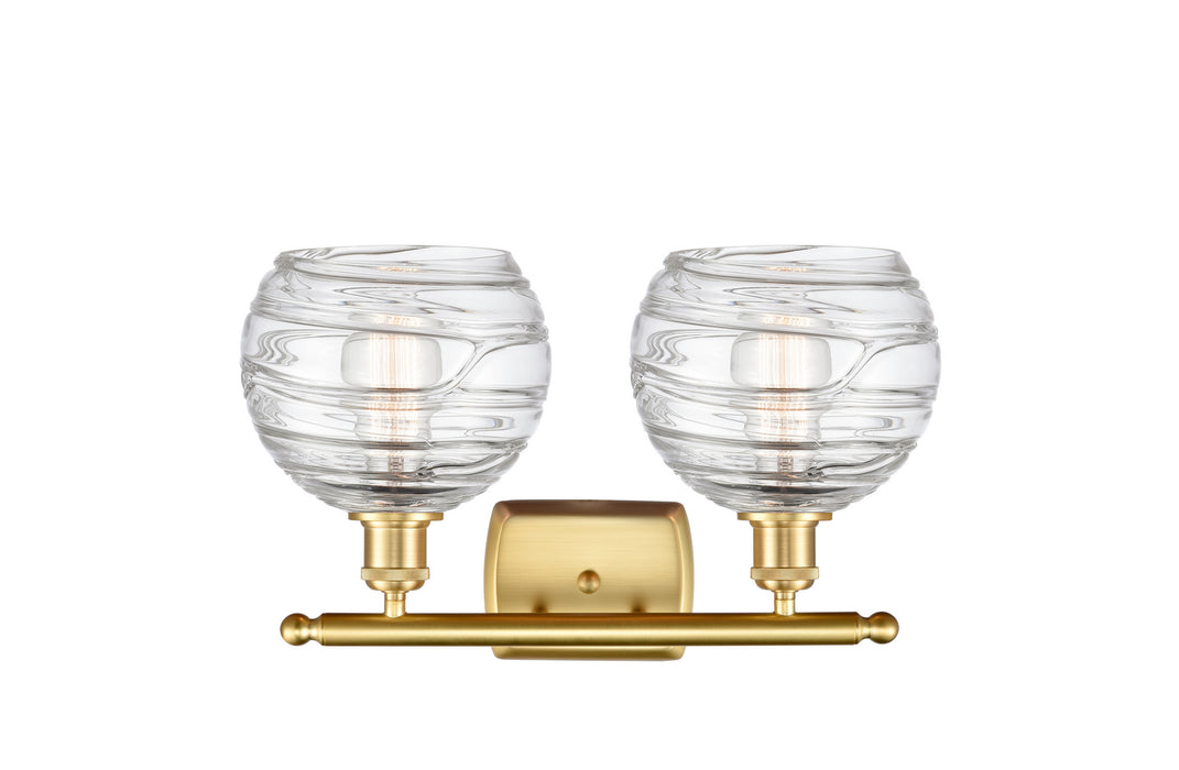 Innovations 516-2W-SG-G1213-8-LED LED Bath Vanity, Satin Gold