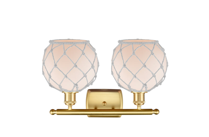 Innovations 516-2W-SG-G121-8RW-LED LED Bath Vanity, Satin Gold