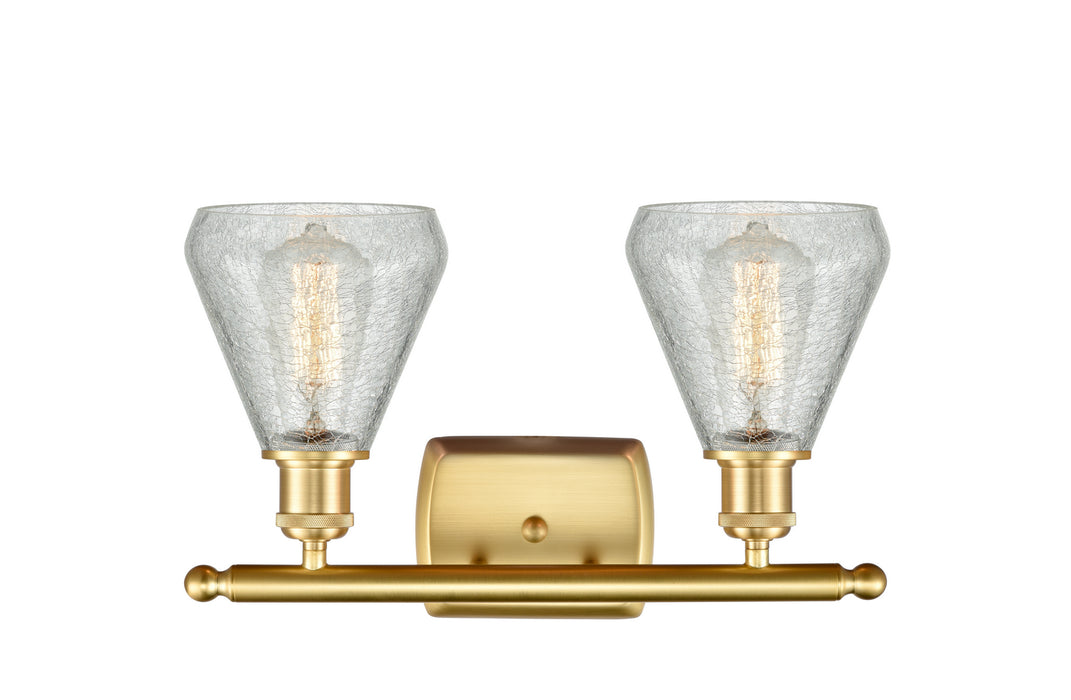 Innovations 516-2W-SG-G275-LED LED Bath Vanity, Satin Gold