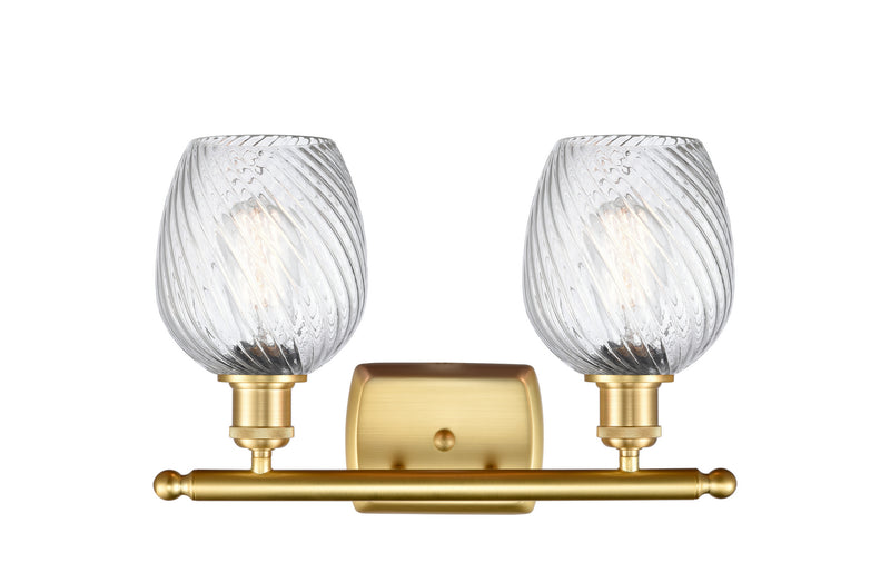 Innovations 516-2W-SG-G292-LED LED Bath Vanity, Satin Gold