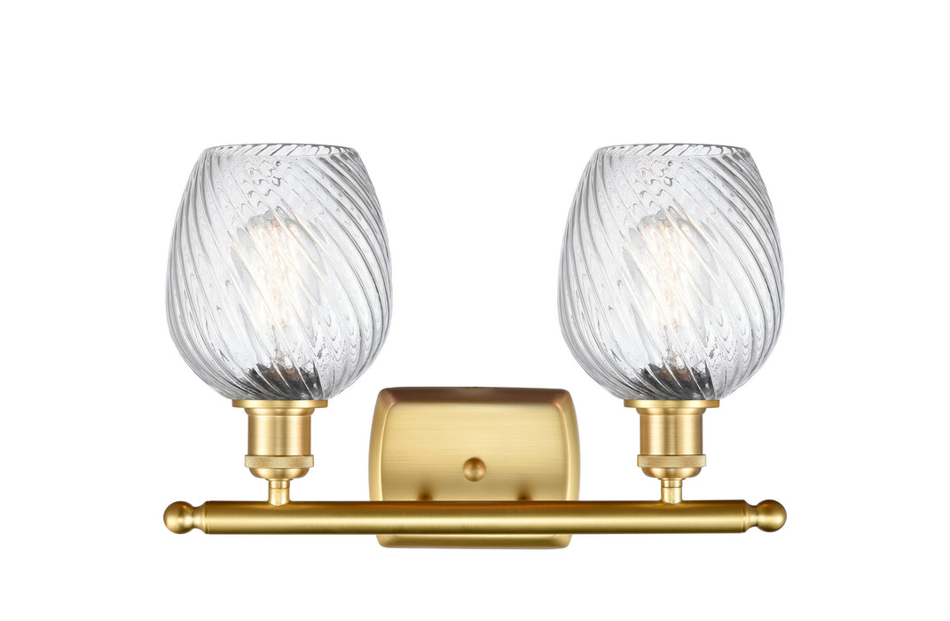 Innovations 516-2W-SG-G292-LED LED Bath Vanity, Satin Gold