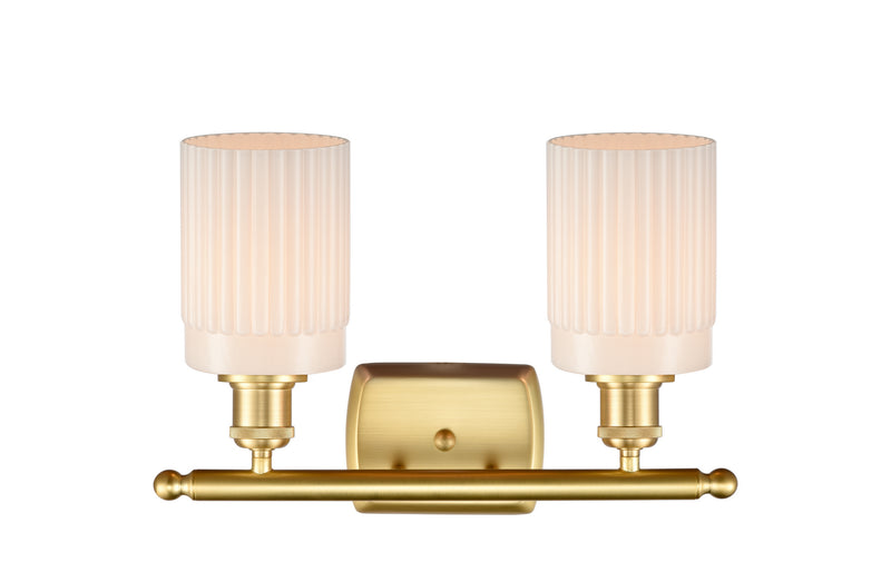 Innovations 516-2W-SG-G341-LED LED Bath Vanity, Satin Gold