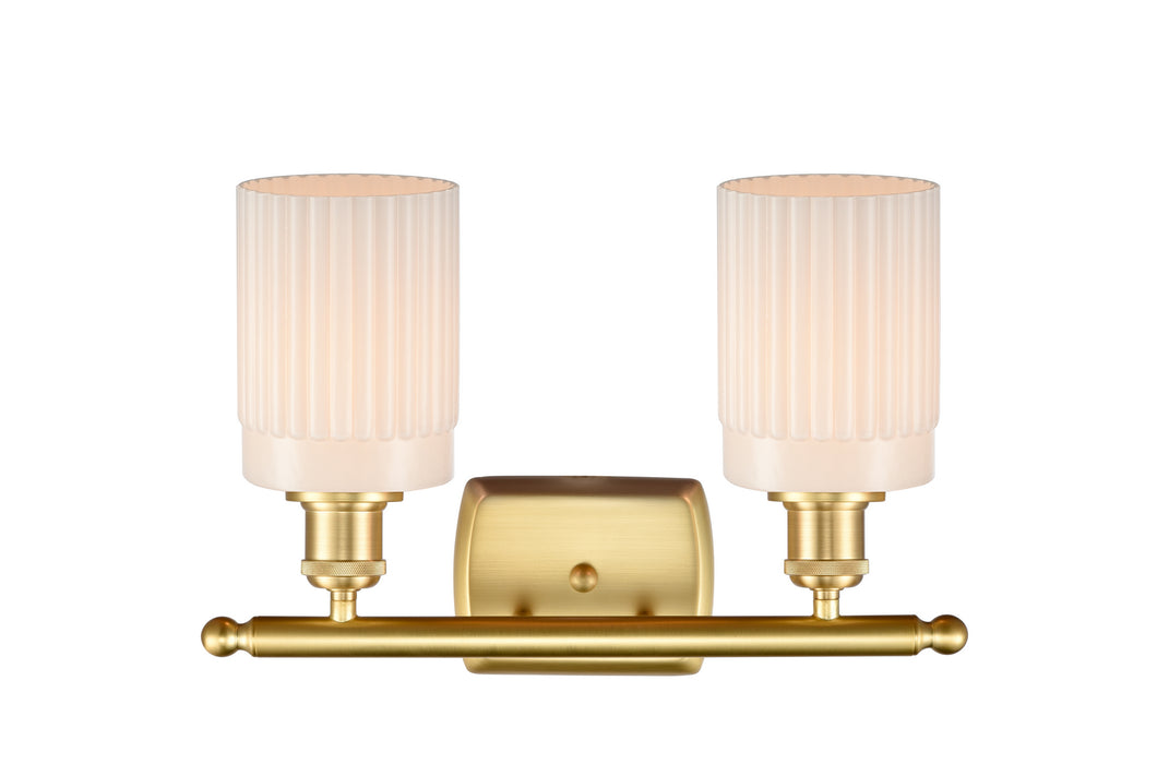 Innovations 516-2W-SG-G341-LED LED Bath Vanity, Satin Gold