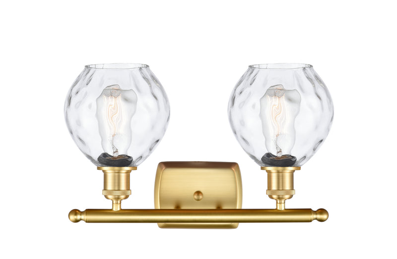 Innovations 516-2W-SG-G362-LED LED Bath Vanity, Satin Gold