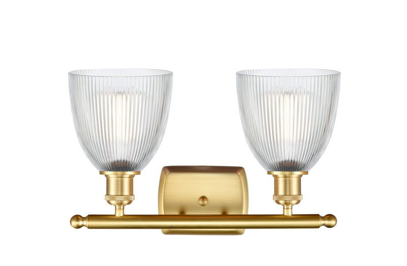 Innovations 516-2W-SG-G382-LED LED Bath Vanity, Satin Gold