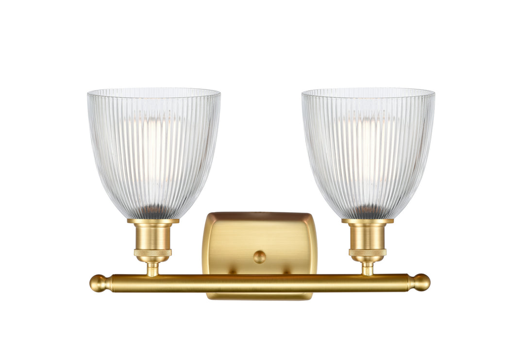 Innovations 516-2W-SG-G382-LED LED Bath Vanity, Satin Gold