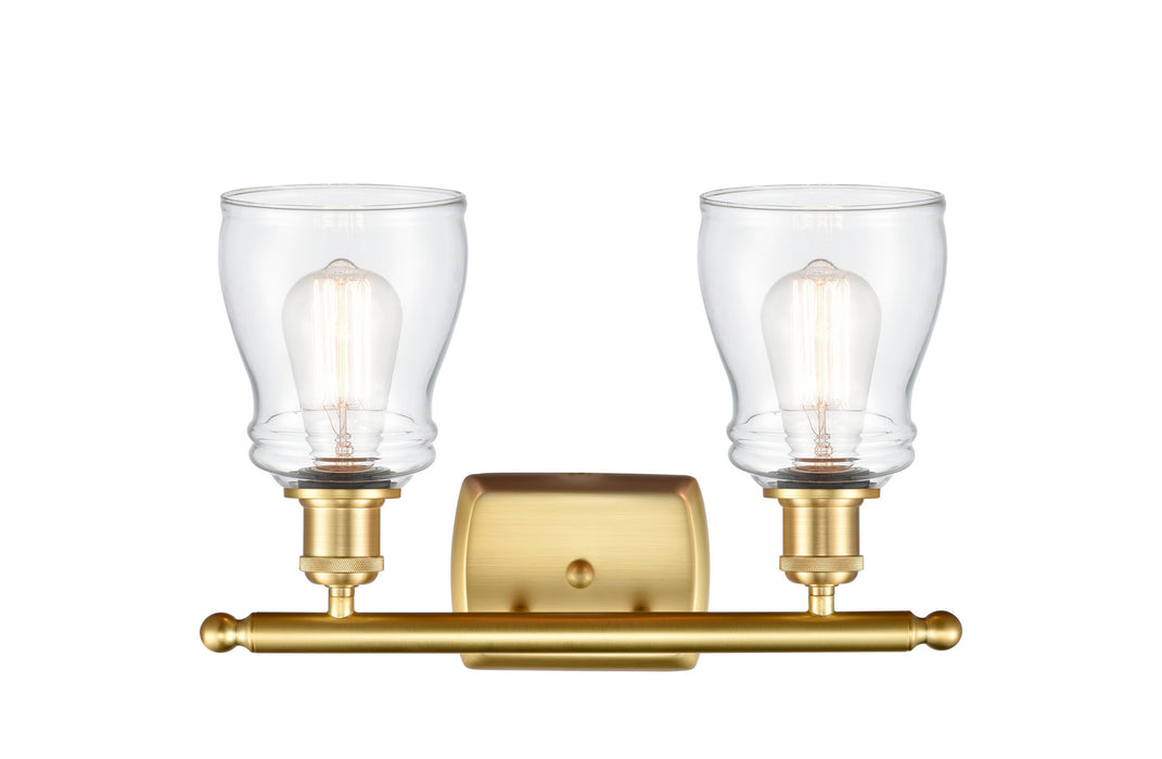 Innovations 516-2W-SG-G392-LED LED Bath Vanity, Satin Gold