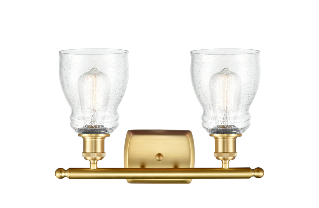 Innovations 516-2W-SG-G394-LED LED Bath Vanity, Satin Gold