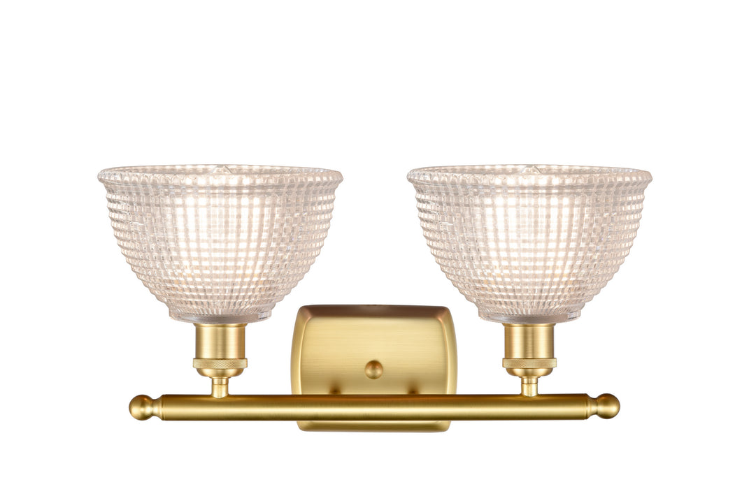 Innovations 516-2W-SG-G422-LED LED Bath Vanity, Satin Gold