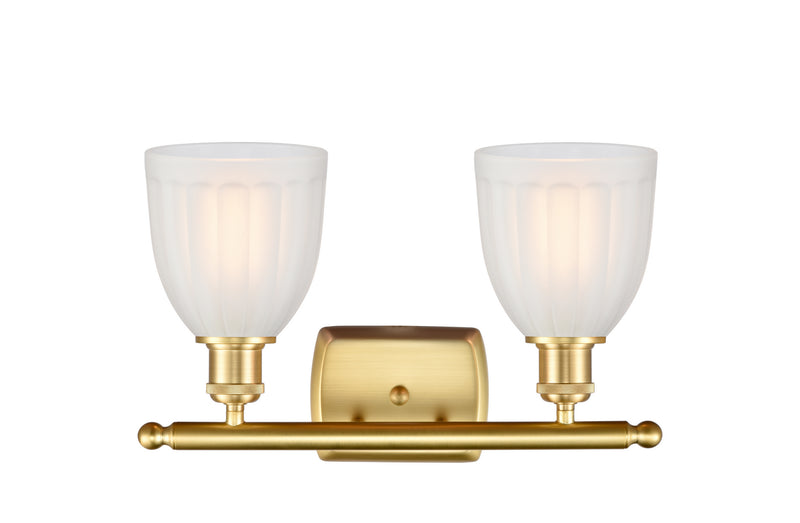 Innovations 516-2W-SG-G441-LED LED Bath Vanity, Satin Gold