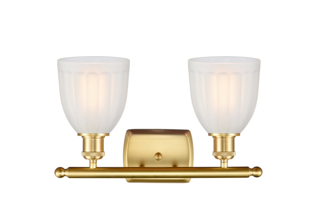 Innovations 516-2W-SG-G441-LED LED Bath Vanity, Satin Gold