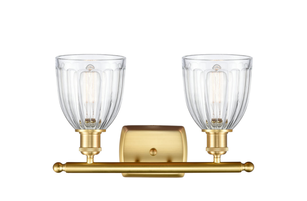 Innovations 516-2W-SG-G442-LED LED Bath Vanity, Satin Gold