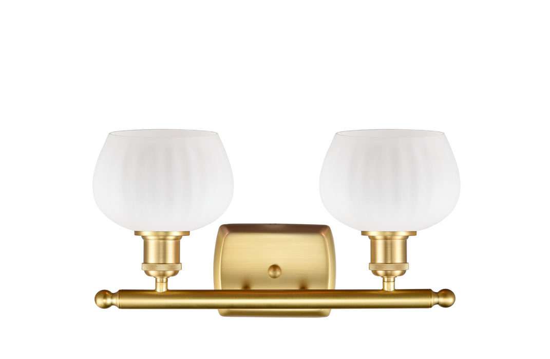 Innovations 516-2W-SG-G91-LED LED Bath Vanity, Satin Gold