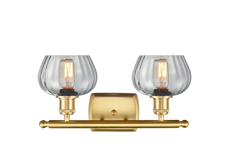 Innovations 516-2W-SG-G92-LED LED Bath Vanity, Satin Gold