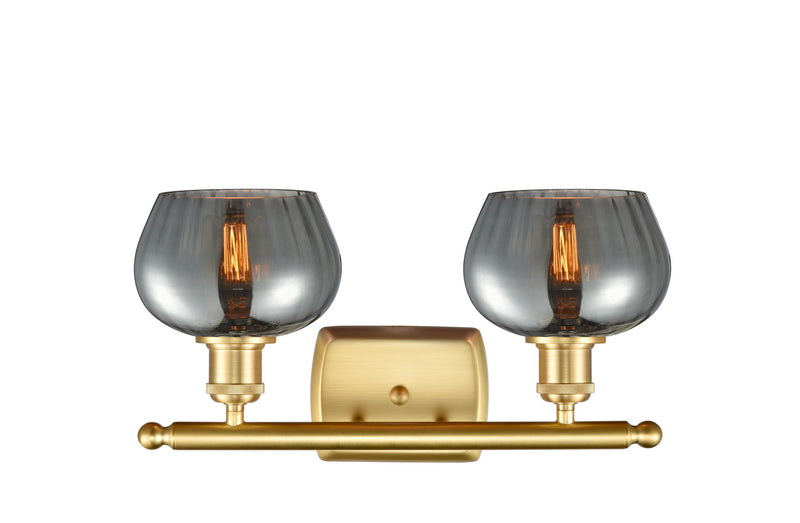 Innovations 516-2W-SG-G93-LED LED Bath Vanity, Satin Gold