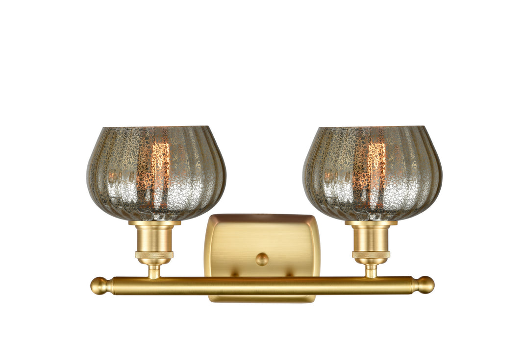 Innovations 516-2W-SG-G96-LED LED Bath Vanity, Satin Gold