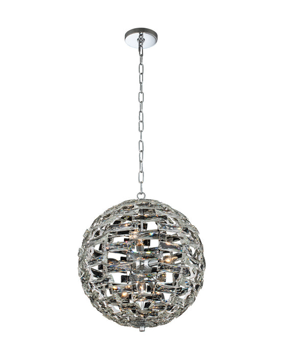 Allegri 037255-010-FR001 Nine Light Pendant, Polished Chrome