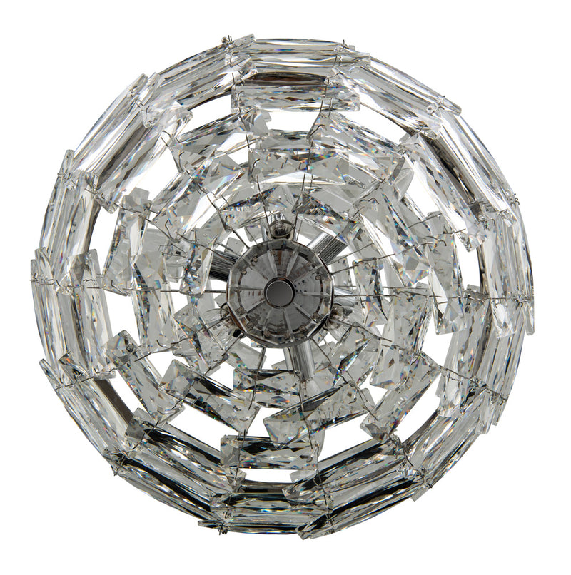 Allegri 037255-010-FR001 Nine Light Pendant, Polished Chrome
