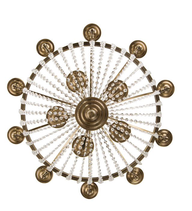 Allegri 037772-038-FR001 15 Light Chandelier, Brushed Champagne Gold
