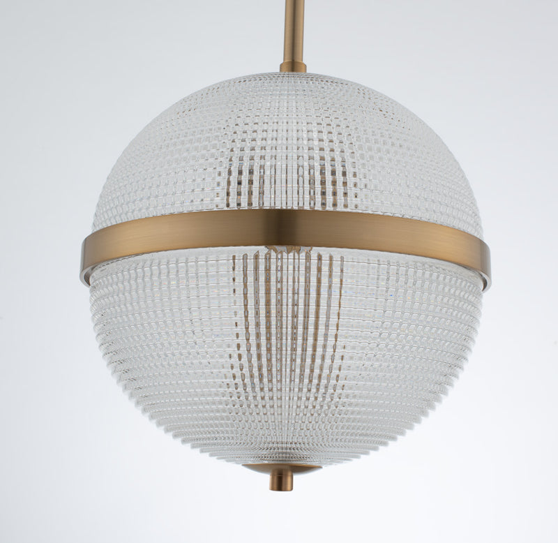 Kalco 512111WB LED Mini Pendant, Winter Brass
