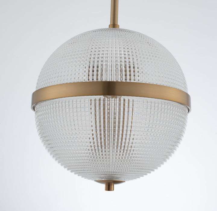 Kalco 512111WB LED Mini Pendant, Winter Brass