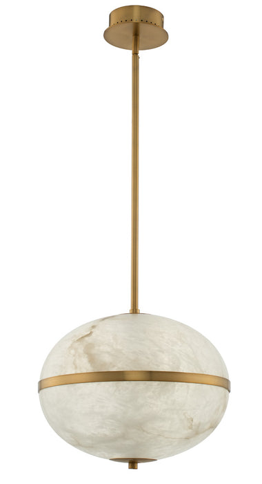 Kalco 512555WB LED Pendant, Winter Brass