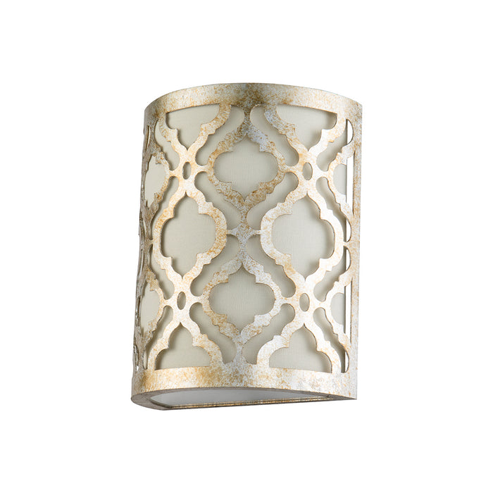 Lucas + McKearn GN/ARABELLA1-S One Light Wall Bracket, Antique Silver
