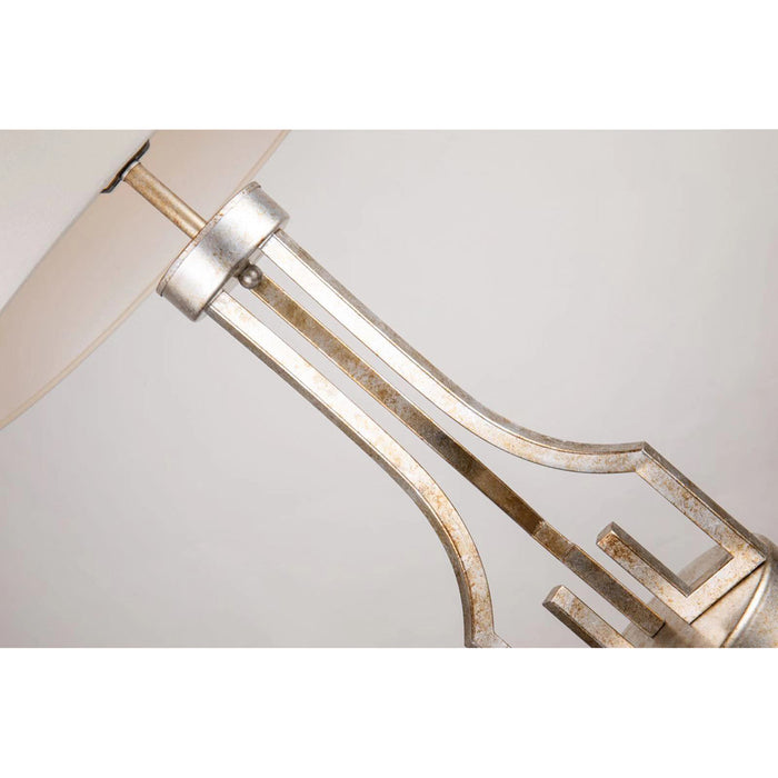 Lucas + McKearn GN/Lemuria/TL-S One Light Buffet Lamp, Antique Silver