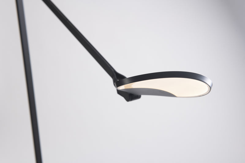 Koncept SPY-W-MTB-USB-FLR LED Floor Lamp, Matte Black
