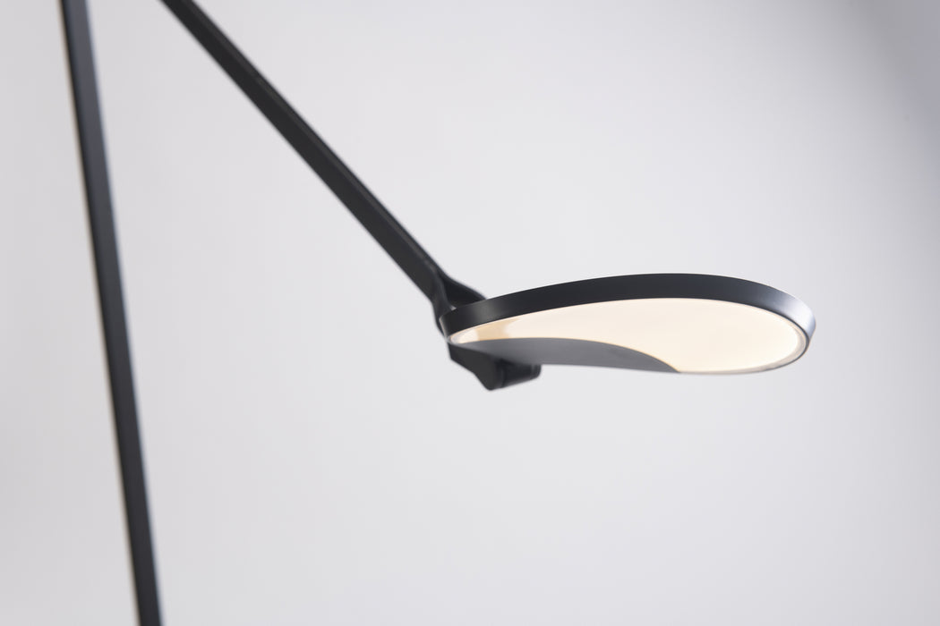 Koncept SPY-W-MTB-USB-FLR LED Floor Lamp, Matte Black