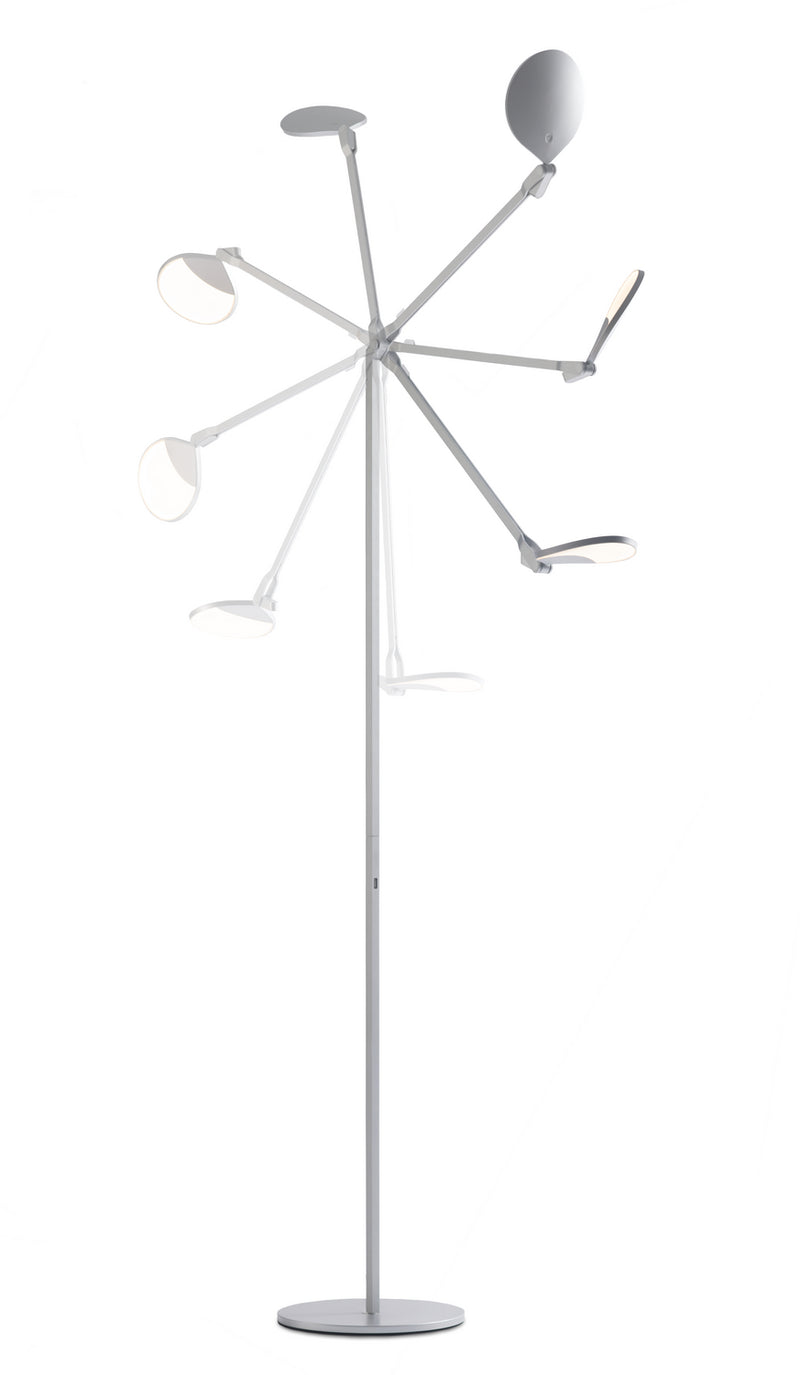 Koncept SPY-W-MLG-USB-FLR LED Floor Lamp, Matte Leaf Green