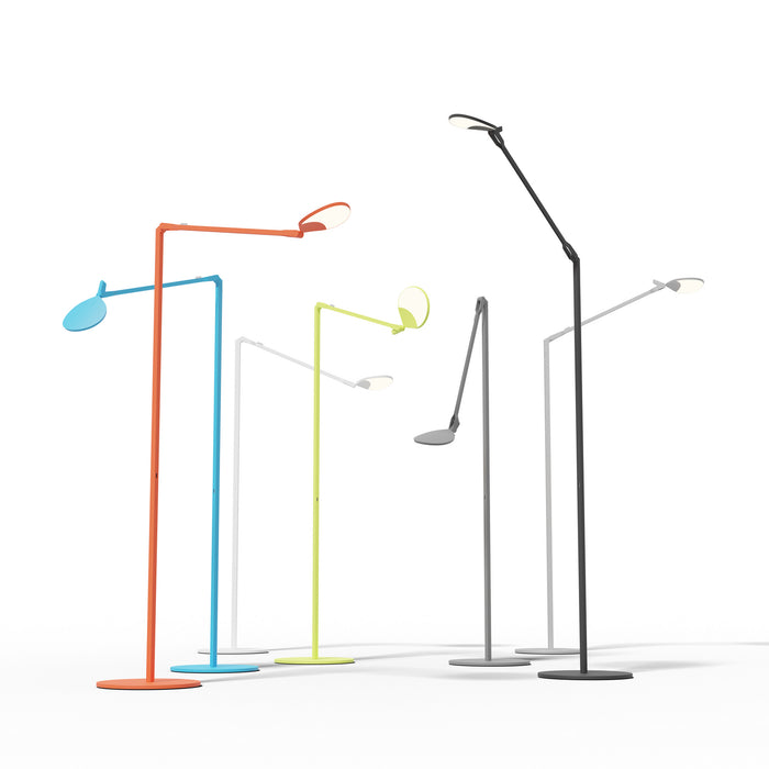 Koncept SPY-W-MGY-USB-FLR LED Floor Lamp, Matte Gray