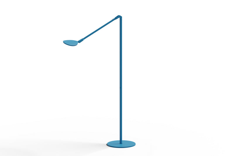 Koncept SPY-W-MPB-USB-FLR LED Floor Lamp, Matte Pacific Blue