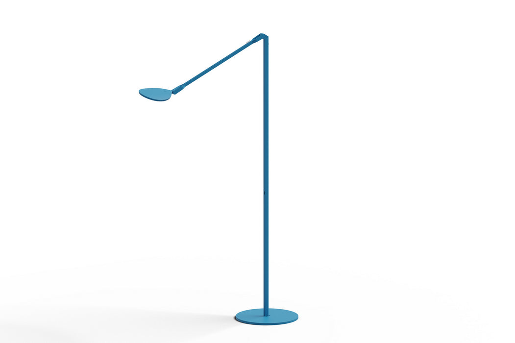 Koncept SPY-W-MPB-USB-FLR LED Floor Lamp, Matte Pacific Blue
