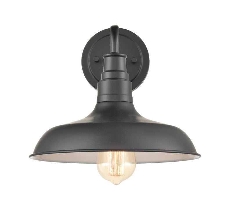 Millennium 2951-PBK One Light Outdoor Wall Bracket, Powder Coated Black