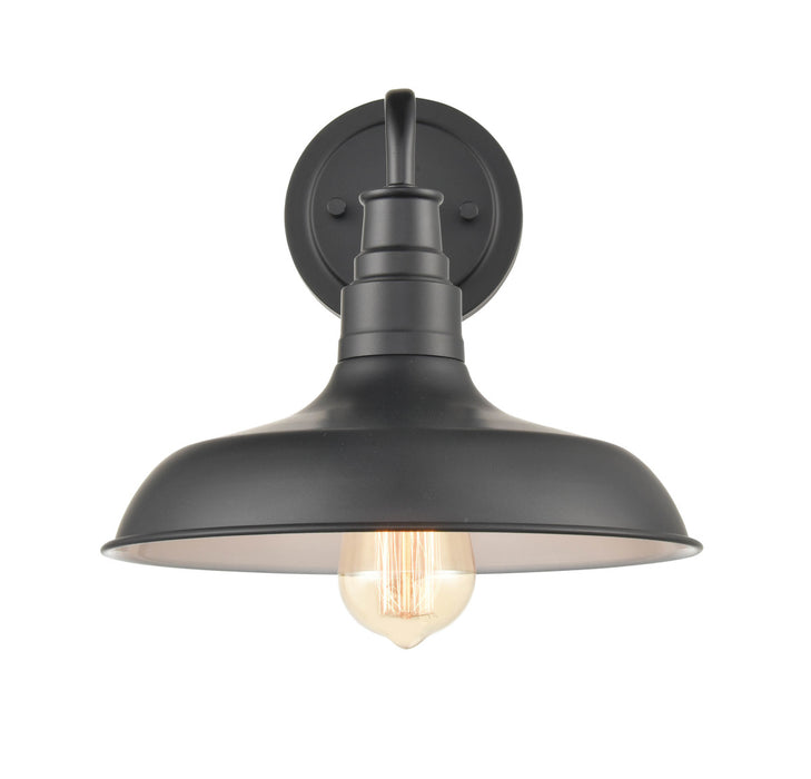 Millennium 2951-PBK One Light Outdoor Wall Bracket, Powder Coated Black