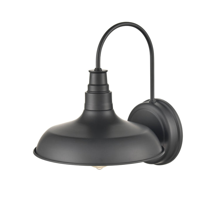 Millennium 2901-PBK One Light Outdoor Wall Bracket, Powder Coated Black