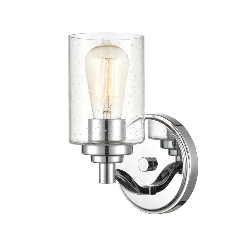 Millennium 3681-CH One Light Wall Sconce, Chrome