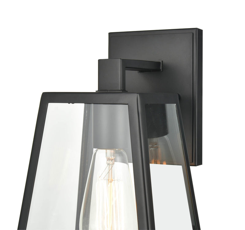 Millennium 8041-PBK One Light Outdoor Lantern, Powder Coated Black