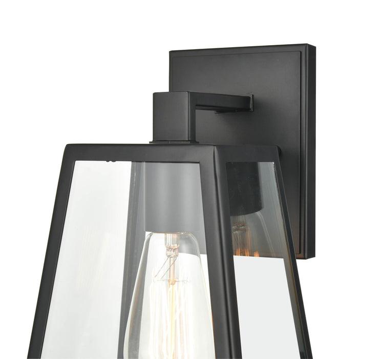 Millennium 8041-PBK One Light Outdoor Lantern, Powder Coated Black
